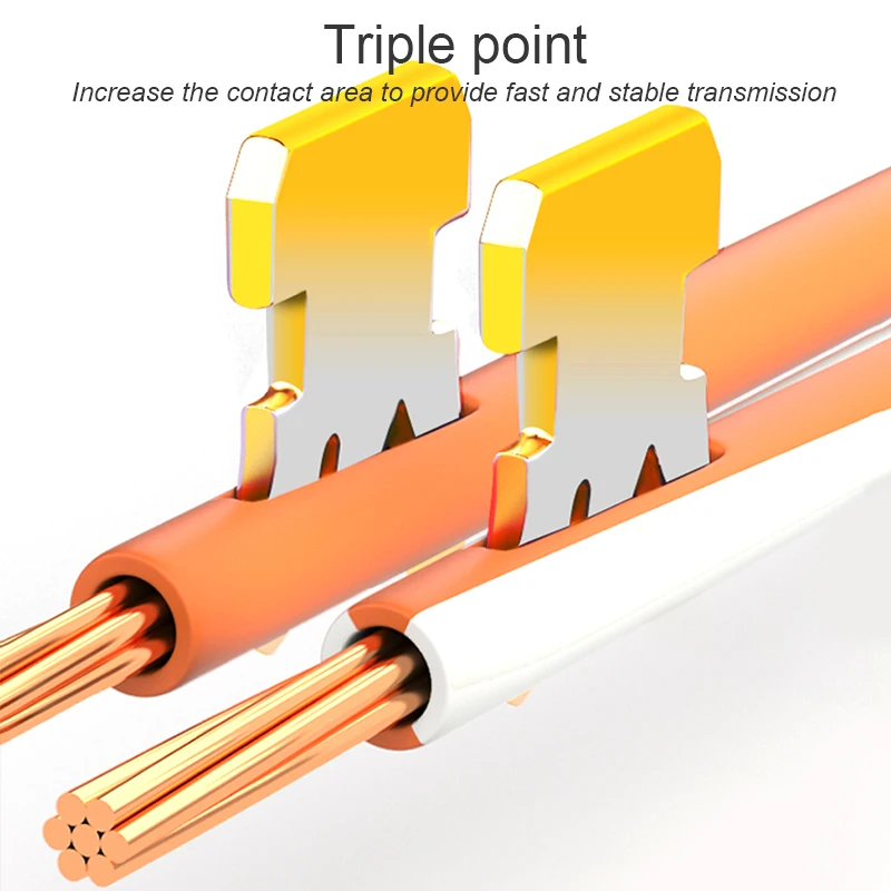 Модульный разъем SAMZHE Cat6 RJ45 8P8C для Ethernet кабеля позолоченные 1 Гбит/с CAT 6 гигабитные