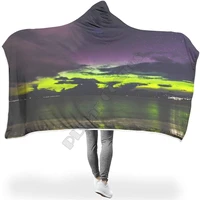 starry sky chic colorful hooded blanket 3d print wearable blanket adults men women polynesian drop shipping 06