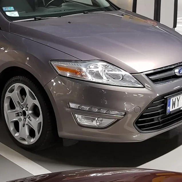 DRL для Ford Mondeo Fusion 2011 2012 2013 светодиодные дневные ходовые огни Противотуманные фары