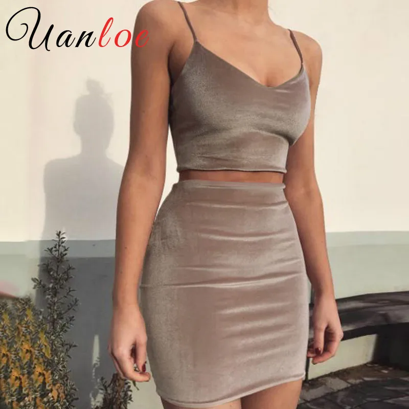 Летние Элегантные вечерние сексуальные Клубные платья UANLOE модель 2018 года
