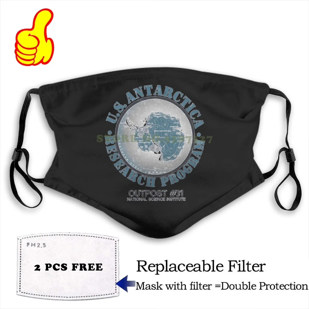 Маска для лица OUTPOST #31 пылезащитная с фильтром мужчин женщин детей девочек