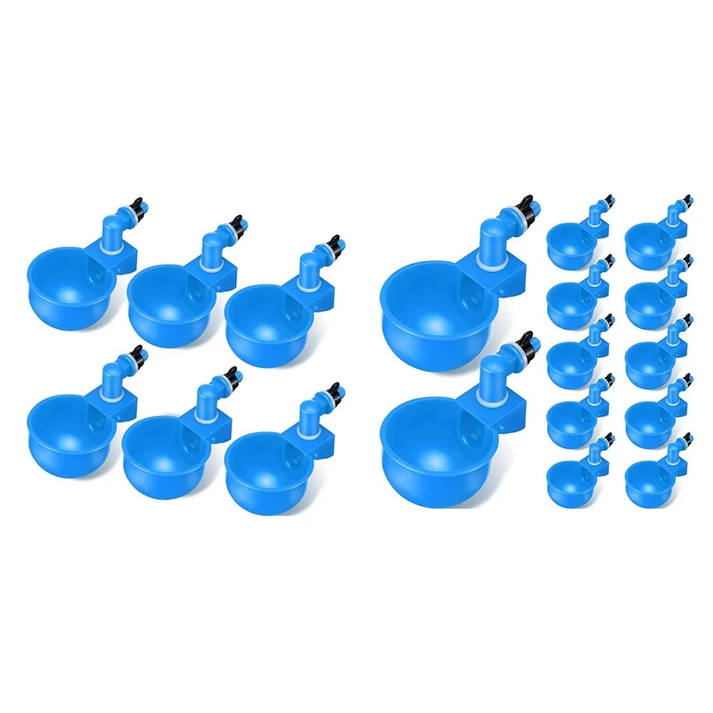 

Чашки для воды для курицы, автоматическая Наполняющая водой, поилка для птицы, кормушка для цыплят, уток, индейки