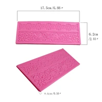 cake decorating tools flower lace mat diy silicone mold for baking bakeware mould food grade silicone mat fondant cake