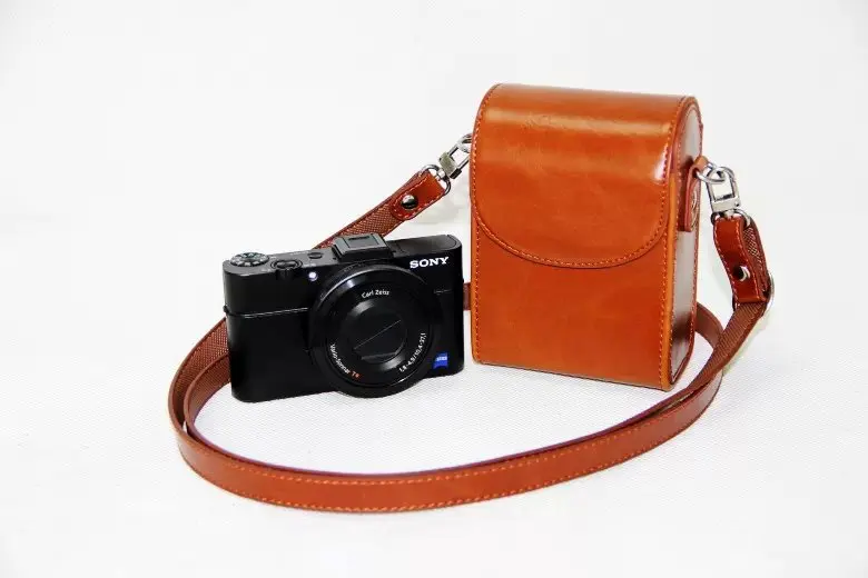 Brown Винтаж из искусственной кожи Камера чехол для Canon G9X G7X G7X Mark II G7XII G7X III SX730 SX700 SX720 S90 SX260 SX240 SX275 S90 S120 S110 - Цвет: Brown
