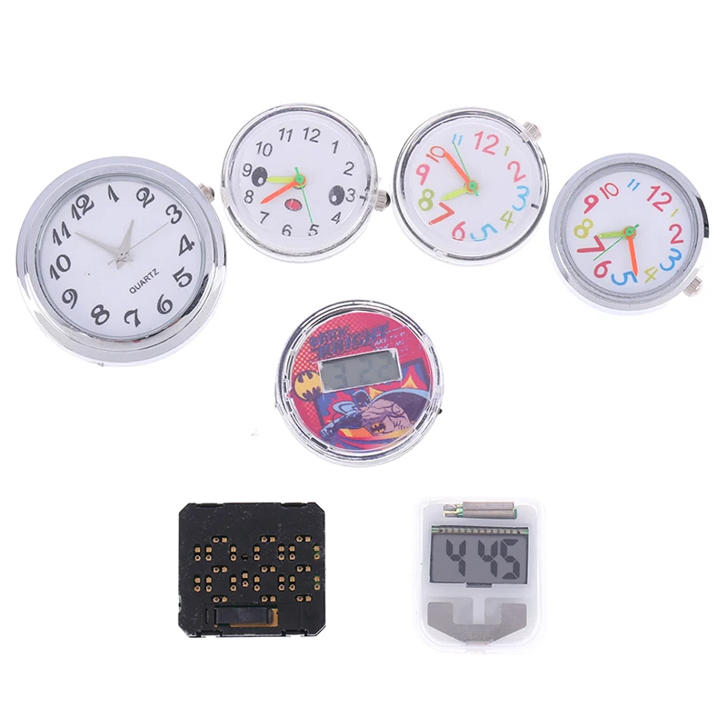 Новые часы с кварцевым механизмом вставка римскими цифрами Белый Уход за кожей