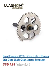Механизм запуска для GY6 125cc 150cc 152QMI 157QMJ ATV Go Kart& Scooter 20 зуб Скутер мопед ATV 152QMI 157QMJ Q