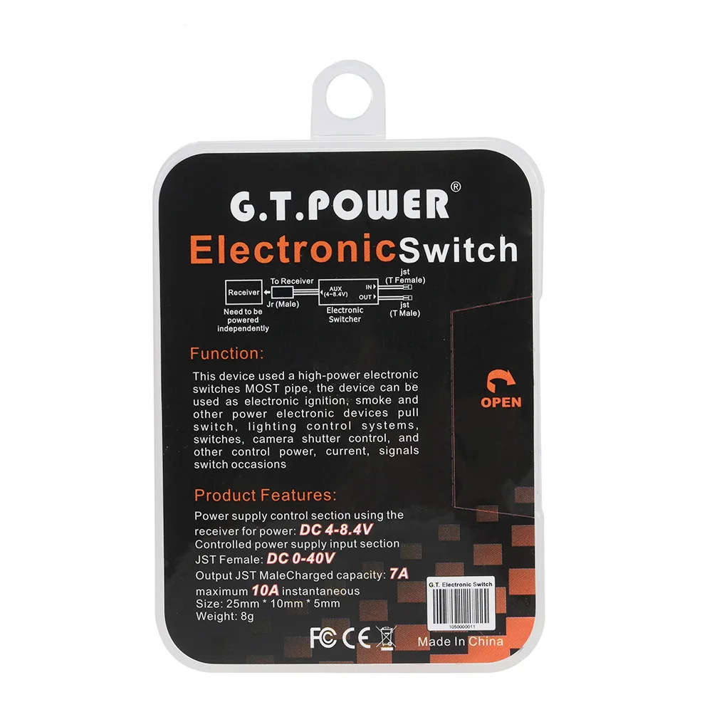 G.T.POWER высококачественный вкл. Выкл. Электронный переключатель для приемника RX