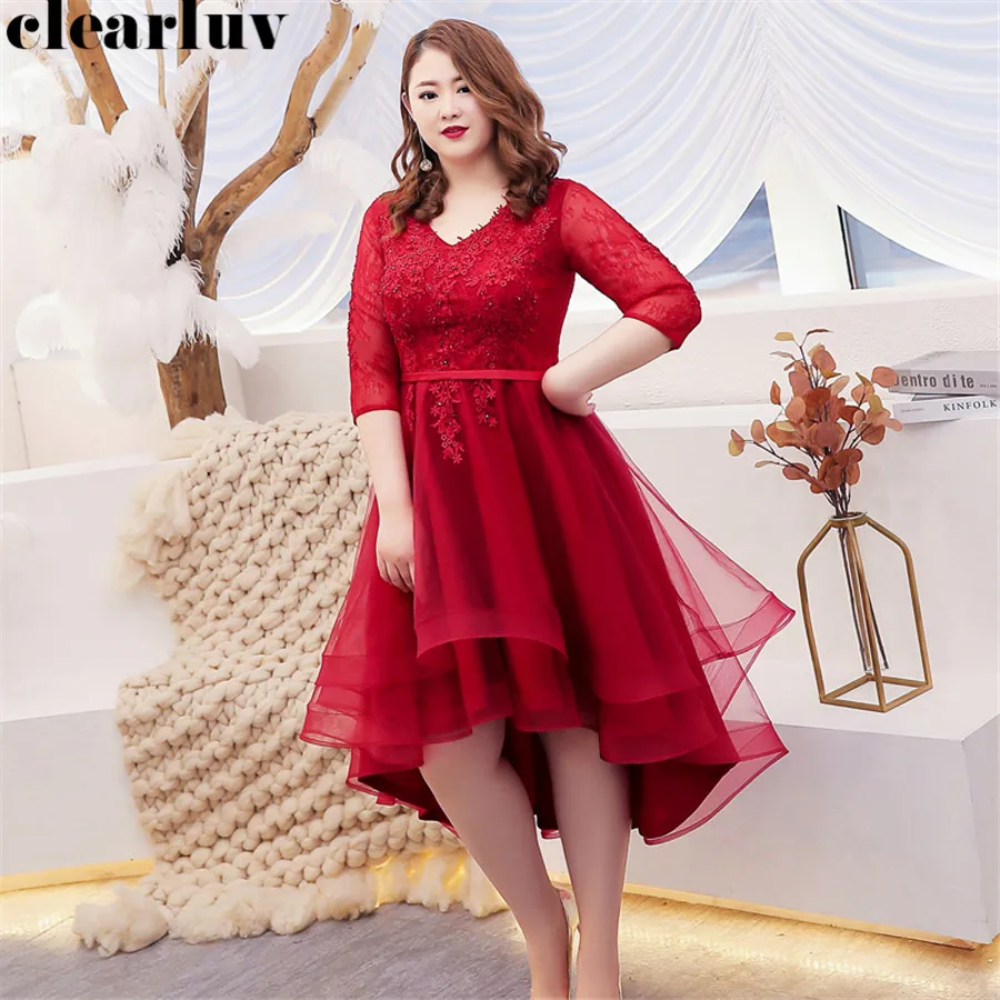 

Женское платье для выпускного вечера с v-образным вырезом, вечерние платья с блестками, T305 2019 размера плюс с коротким рукавом