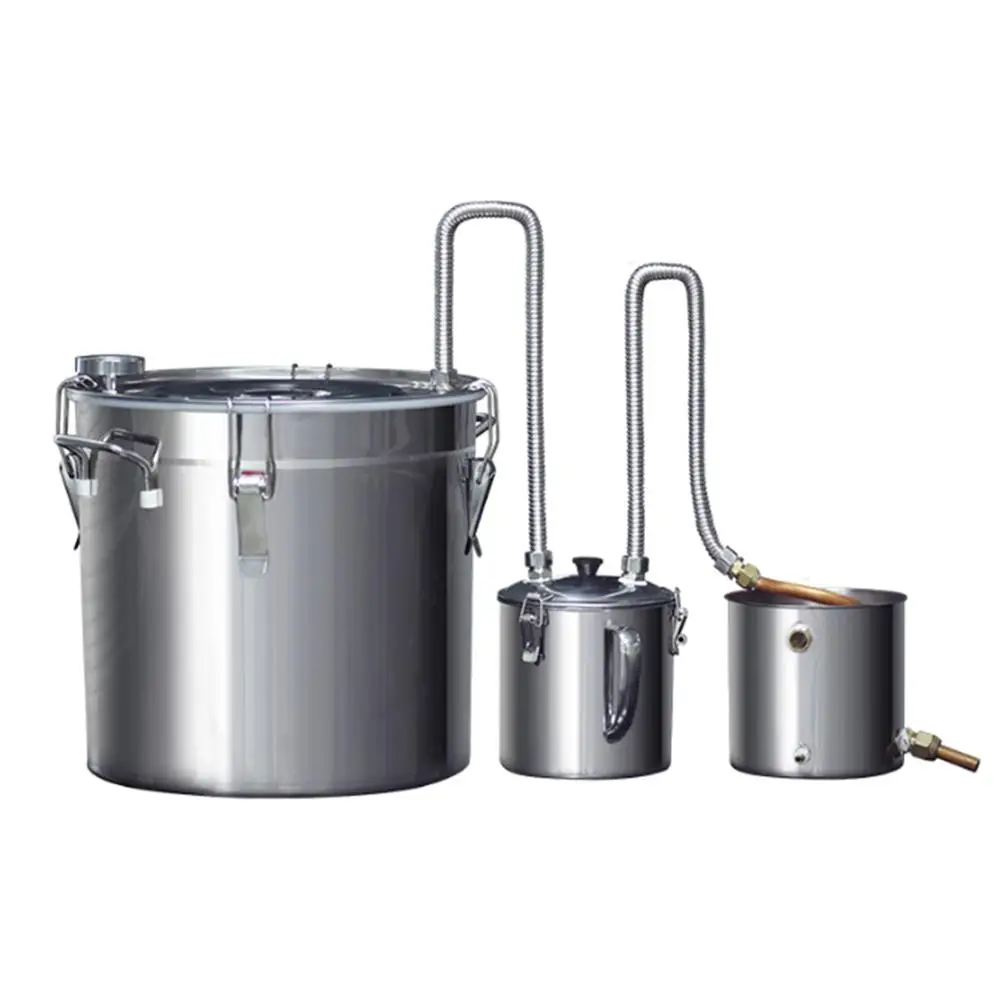 T2 красная медь+ 304 дистиллятор из нержавеющей стали 33L/50L с струнным ароматом маленький домашний пивоваренный коньяк виски водка оборудование