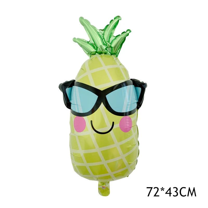 1 шт. фольгированный Гелиевый шар для фруктов и овощей персик арбуз клубника