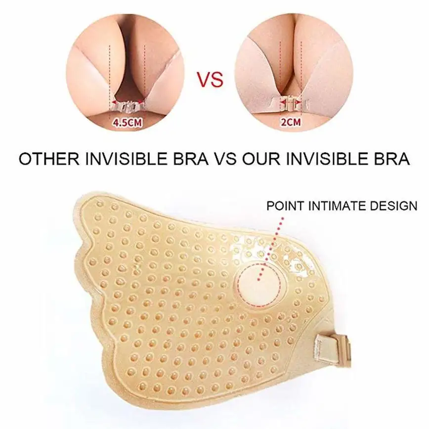 Halyuhn женский клейкий бюстгальтер без бретелек с открытой спиной 1 упаковка