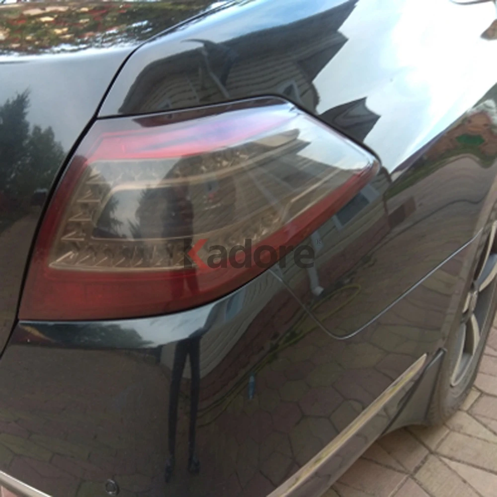 Для Nissan Teana 2009 2010 хромированный задний светильник, накладка на заднюю часть, задний светильник, автомобильная наклейка, рамка, внешние аксессуары