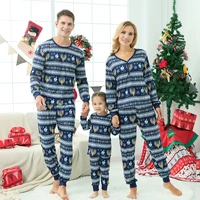 christmas pajamas family matching outfits mother kids family clothing set baby winter 2021 christmas clothes