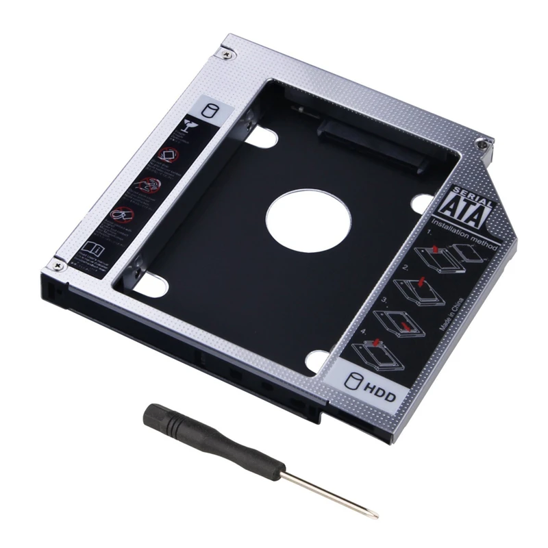 

12,7 мм SATA 2nd SSD HDD Caddy для Dell Inspiron 3520 17R 5720 жесткий диск Caddy Бесплатная доставка