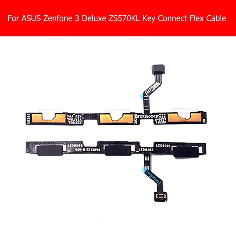 

Home Button Back Menu Keypad Key Flex Ribbon Cable Replacement Parts For Asus Zenfone 3 Deluxe ZS570KL Replacement Repair