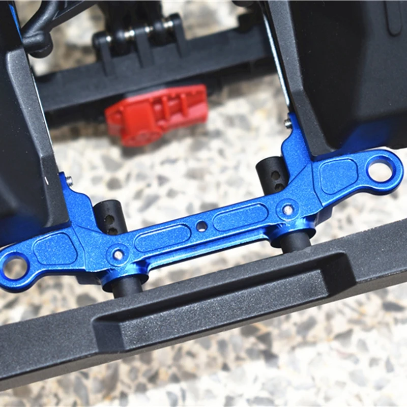 Алюминиевый комплект крепления переднего бампера для осевого AXI03007 SCX10 III Jeep Wrangler