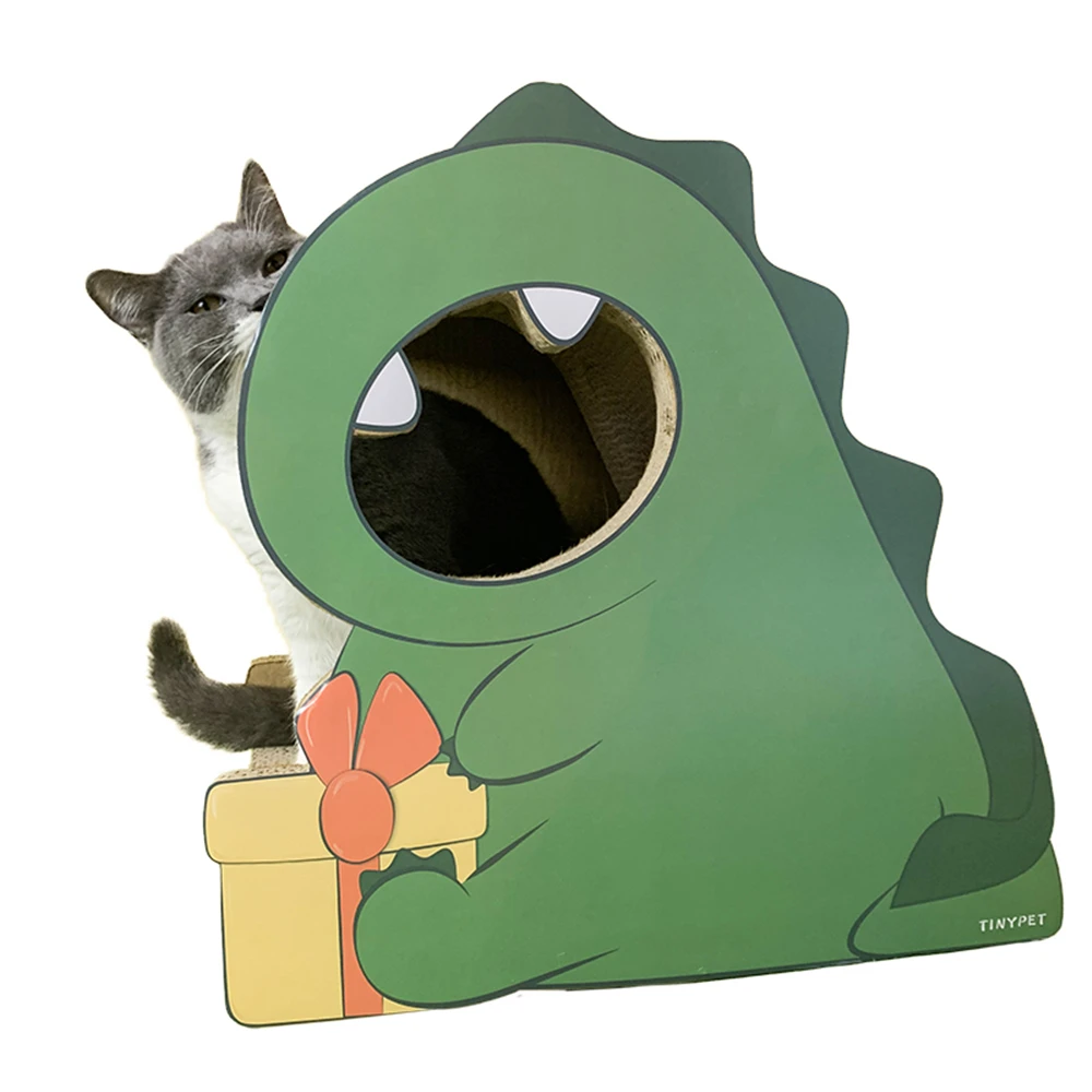 Когтеточка для кошек с динозавром | Дом и сад