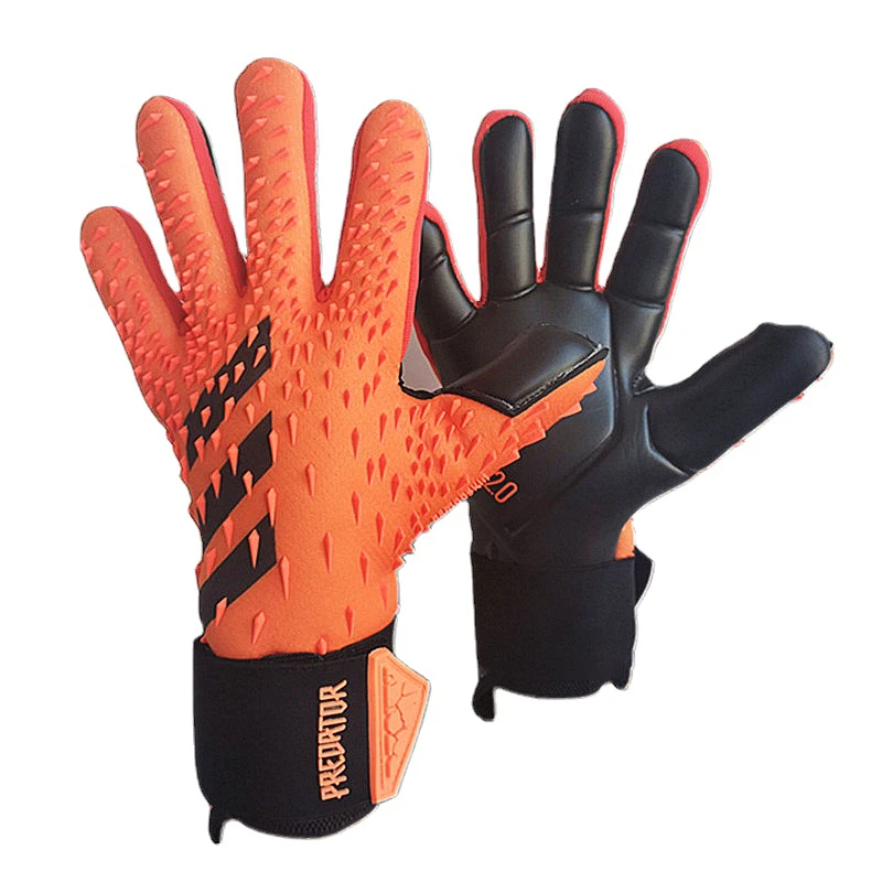 

4MM Thickened Latex Football Gloves Non-Slip Breathable Professional Soccer Goalkeeper Gloves New Goalie Glove Football Training