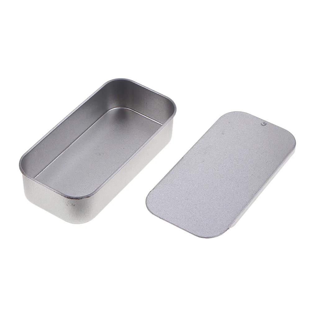 

Slide Top Tin Empty Case Mini Containers Home Bedroom Small Storage Kit