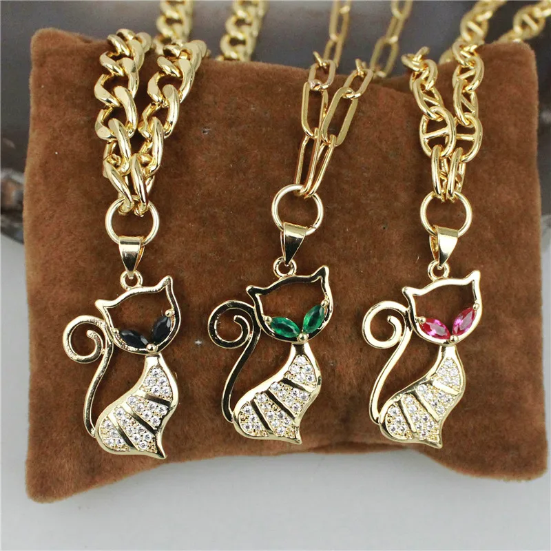 16 дюймов 10 шт./лот новый дизайн ожерелье с кубическим цирконием ювелирные изделия