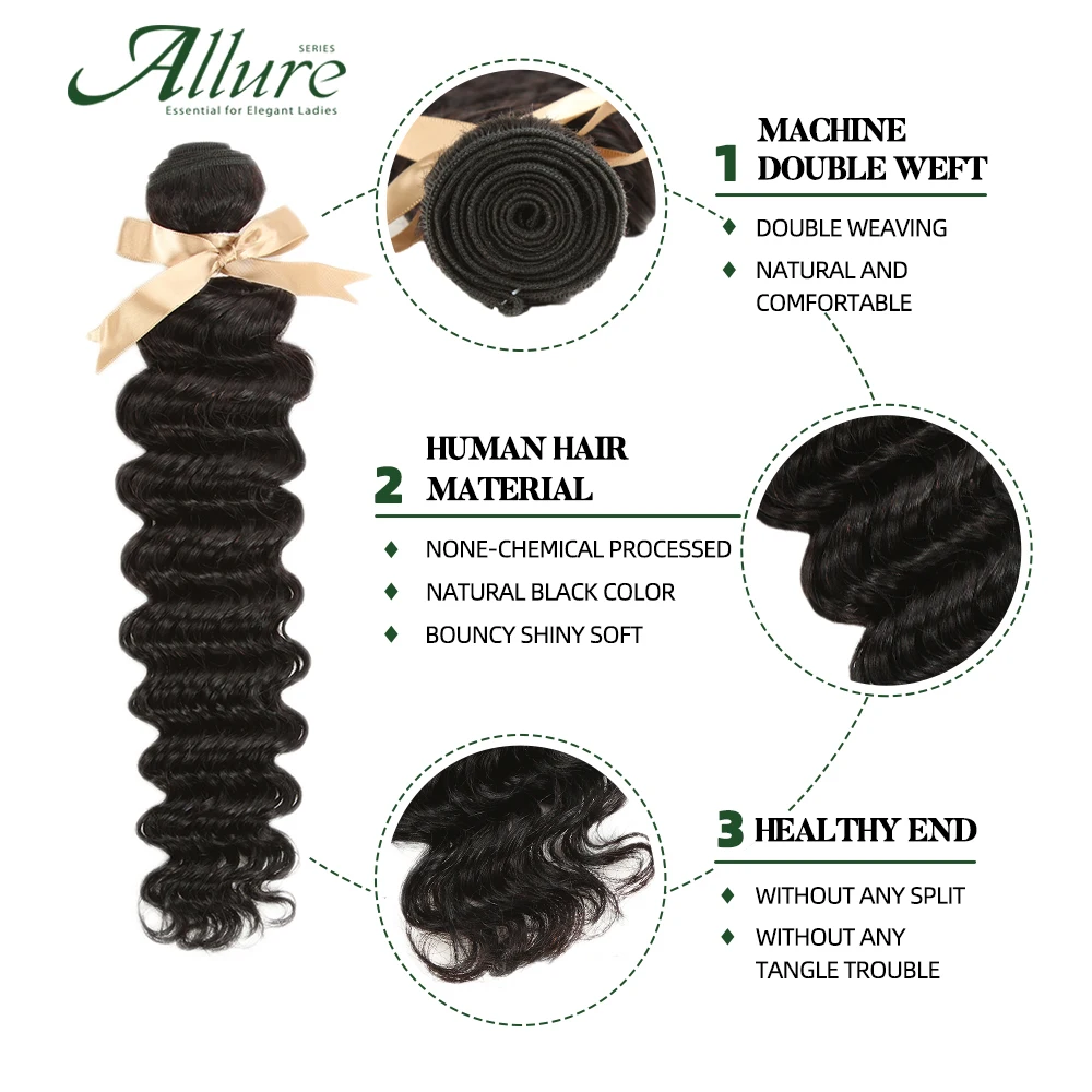 Волнистые пучки с застежкой волнистые волосы не Реми перуанские человеческие 3