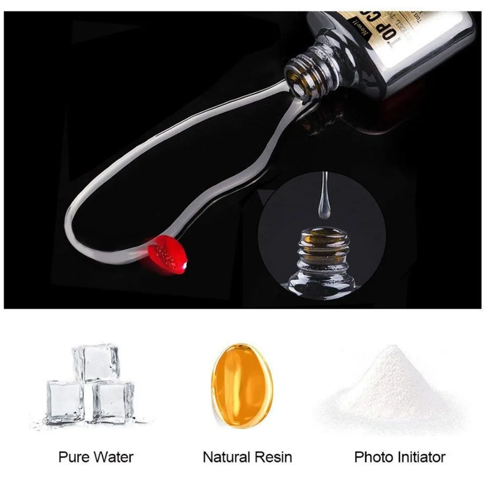 Гель лак Modelones профессиональный для ногтей 10 мл основа и верхнее покрытие Праймер