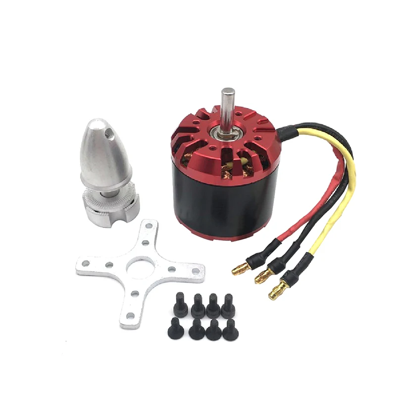 Бесщеточный двигатель из сплава C4250 560KV/800KV 42mm 3-8S для радиоуправляемого дрона с
