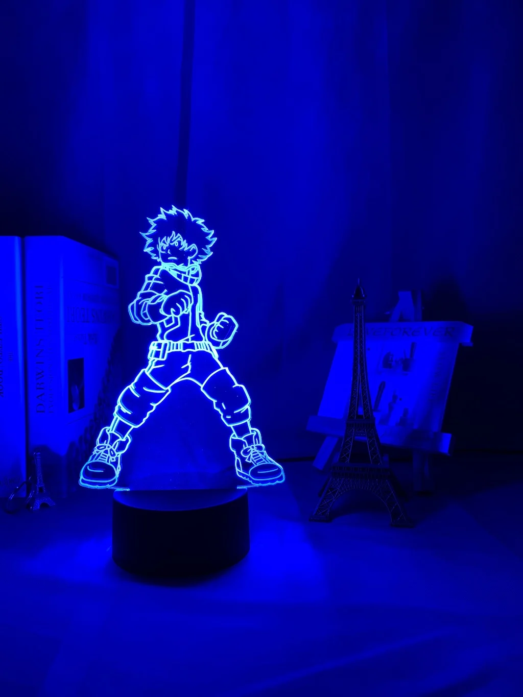 

3D Lamp Izuku Midoriya Figure Kids Bedroom Nightlight Led Touch Sensor Room Lighting Anime My Hero Academia Gift Led Night Light