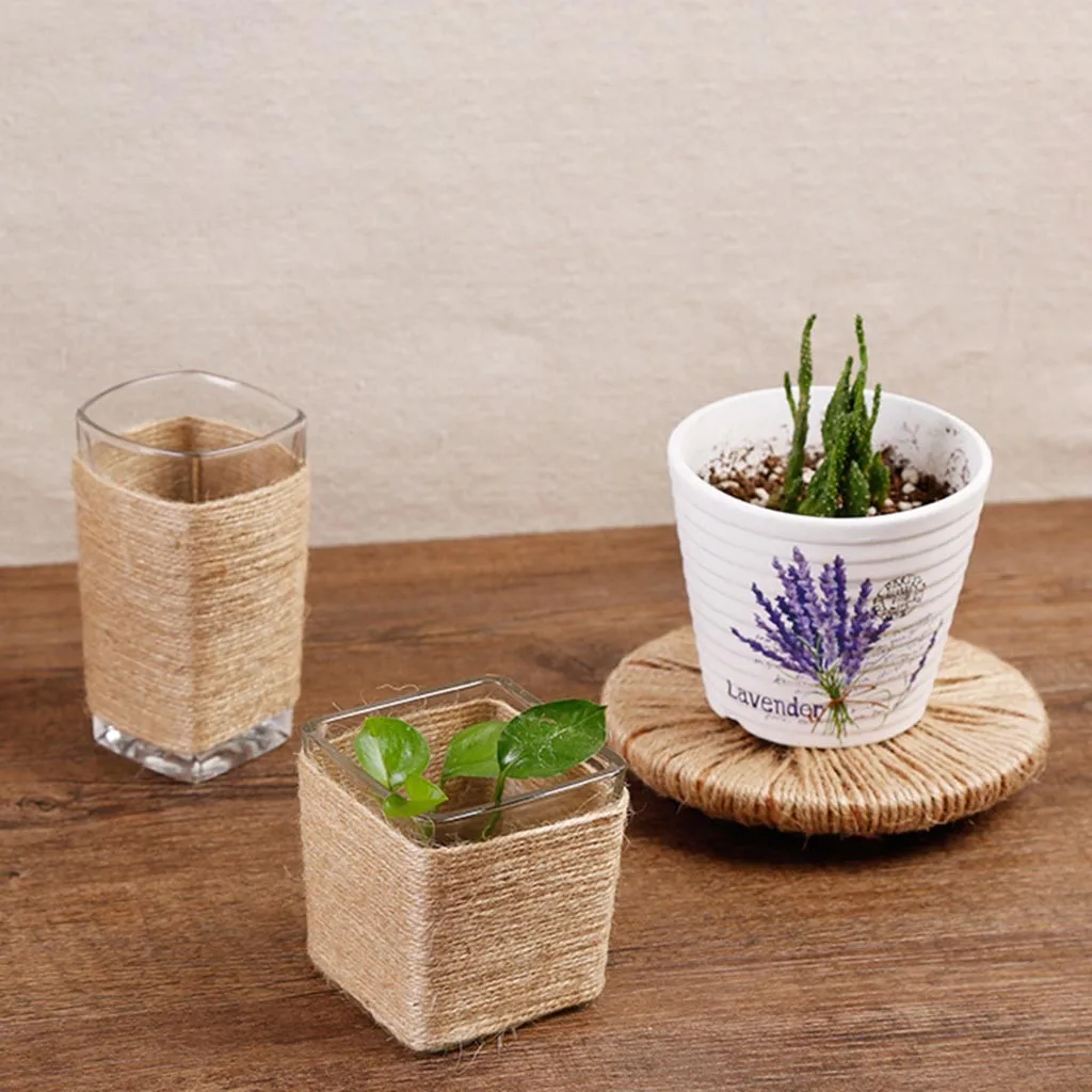 2020 аксессуары для украшения дома цветная пеньковая веревка сделай сам 2 мм