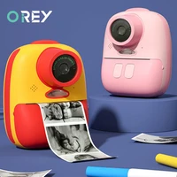 mini portable childrens instant camera toy for kids photo video digital camera baby birthday gift photographic thermal camera