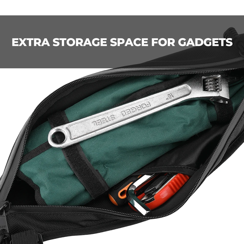 

Tool Bag For Polaris RZR PRO XP / XP 4 UTV Rear Corner Tool Bag Corner Roll Cage Bag 2020 2021 Black 1680D Water Resistant