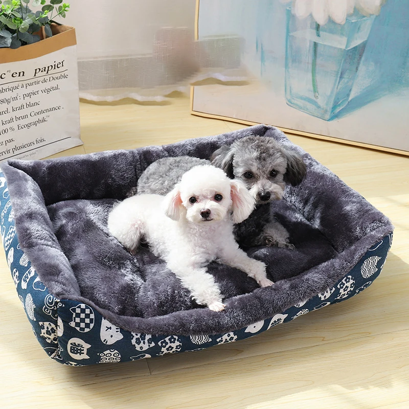 

Dog Beds Pet Products Supplies For Small Large Medium Washable Dogs Cat Bed Pet Accessoires Goods for Cats House Kennel Mat