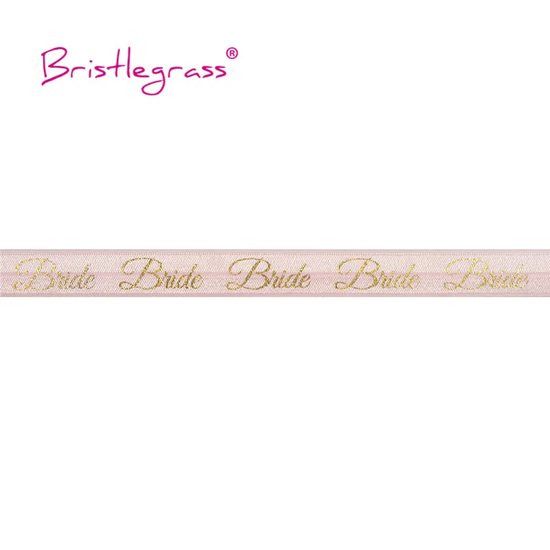 5 ярдов золотой свадебный Атласный Галстук 15 мм|Резинки| |