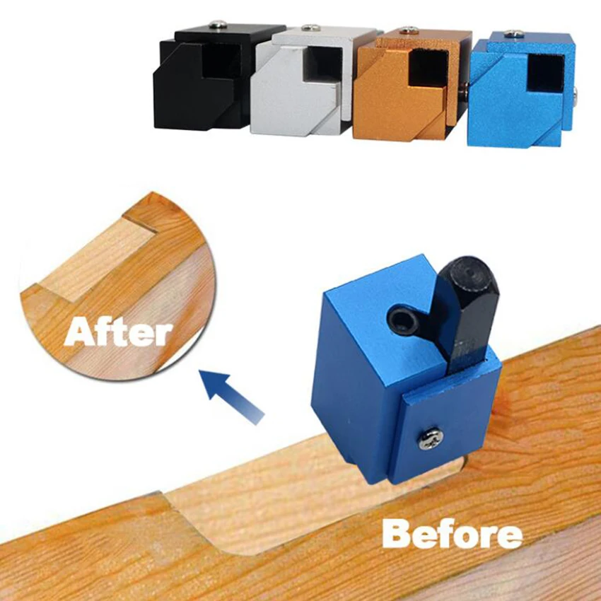 

Wood Round Corner Chisel Squaring Tool for Squaring Hinge Recess, Square Mortise â€“ Mortising, Woodworking, Framing, 4 Colors