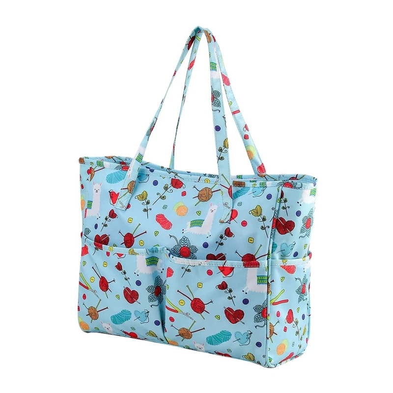 

Сумка ручной работы для вязания крючком, сумка-тоут для вышивки, сумки для вязания, сумка для хранения пряжи