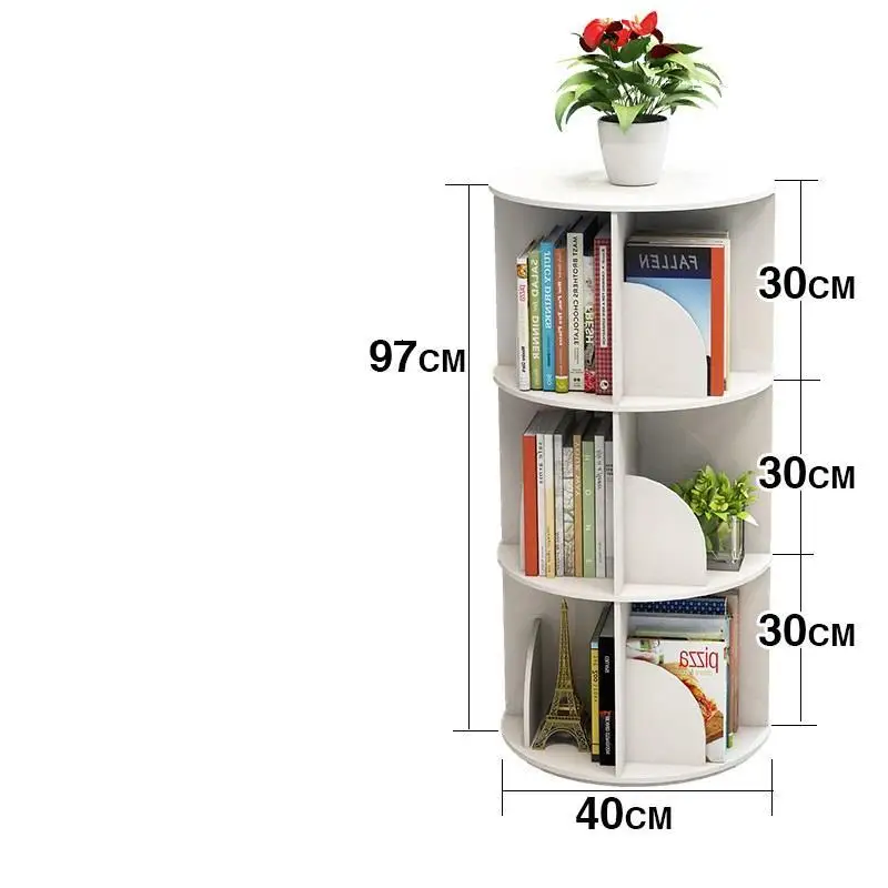 Винтажный промышленный декор деревянная вращающаяся вешалка книга полка для