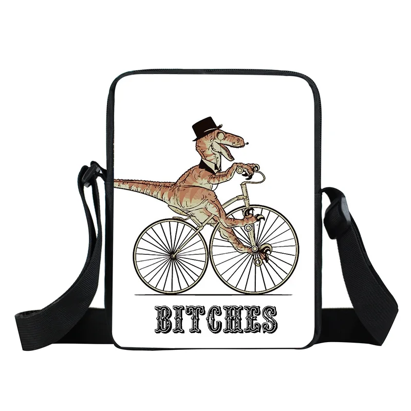 Женские сумки-мессенджеры с 3D-принтом необычная и забавная Фотосумка на плечо