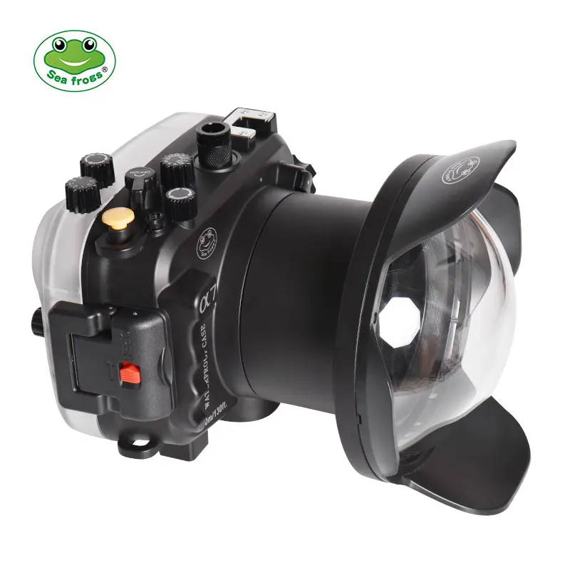 Водонепроницаемый чехол Seafrogs для камеры Sony A7 III A7R M3 28 70 мм 90 16 35 мм|Сумки