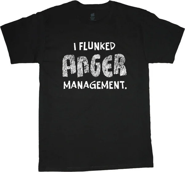 

Funny Saying Anger Management T-shirt Men's Graphic Tee Sarcasm Sarcastic Humor