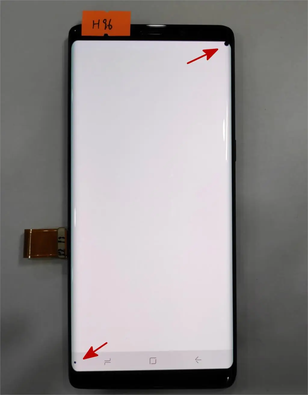 Super Amoled для samsung Galaxy Note8 Note 8 N9500 N950FD N950U дефект ЖК-дисплей кодирующий преобразователь сенсорного экрана в сборе 6,3"