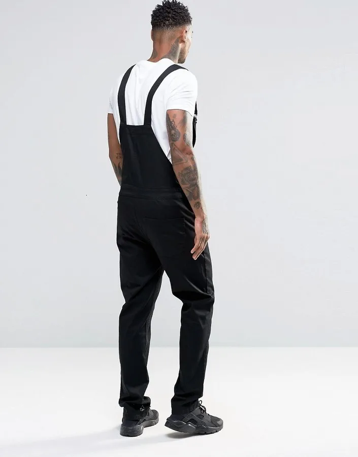 Pantalon Homme джинсы мужские джинсовые комбинезоны прямые свободные брюки на