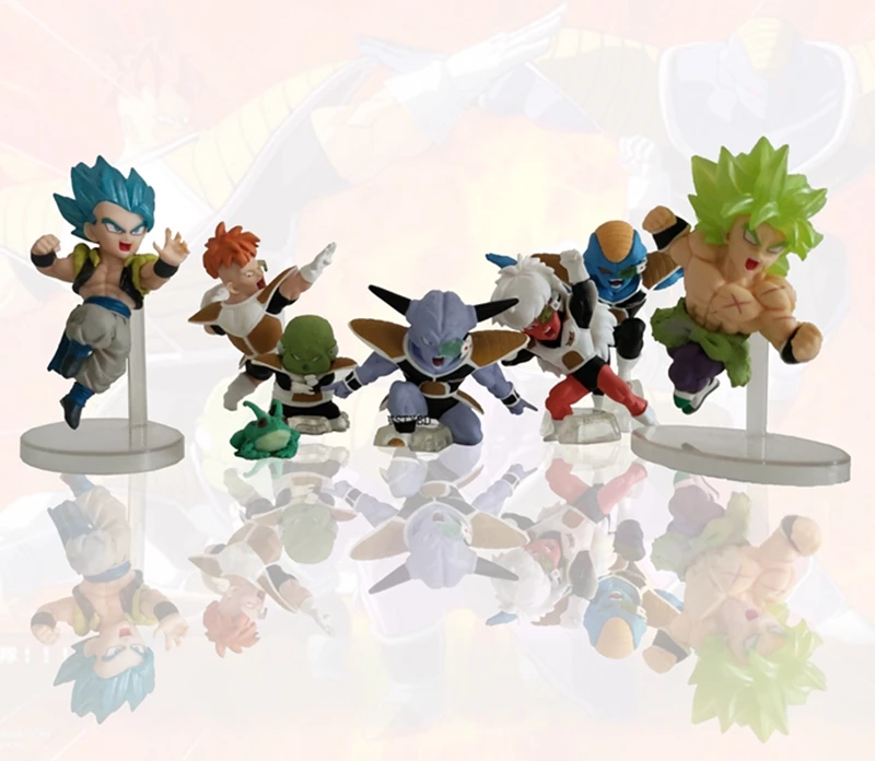 WSTXBD BANDAI Dragon Ball Z DBZ реклама Motion Vol.02 Gogeta Broly Ginew вице гурдо отдача фигурка Фигурки