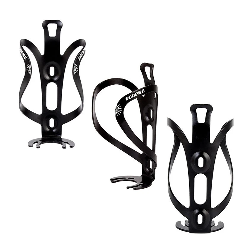 

TOOPRE Bicycle Water Bottle Drink Cup Holder Cage Aluminum Alloy Lightweight MTB Mountain Bike Kettle Stand Bracket for 75mm