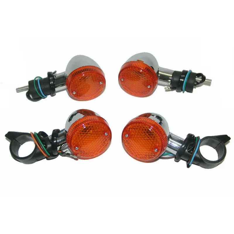 

Motorcycle Front&Rear Turn Signal Lights For Honda Magna 250 750 Steed 400 600 Shadow 400 750 Motorcycle Steering Lights