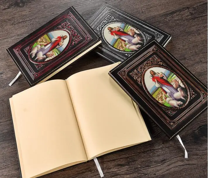 Классическая винтажная коллекция блокнотов формата A5 ретро твердая копия Библия