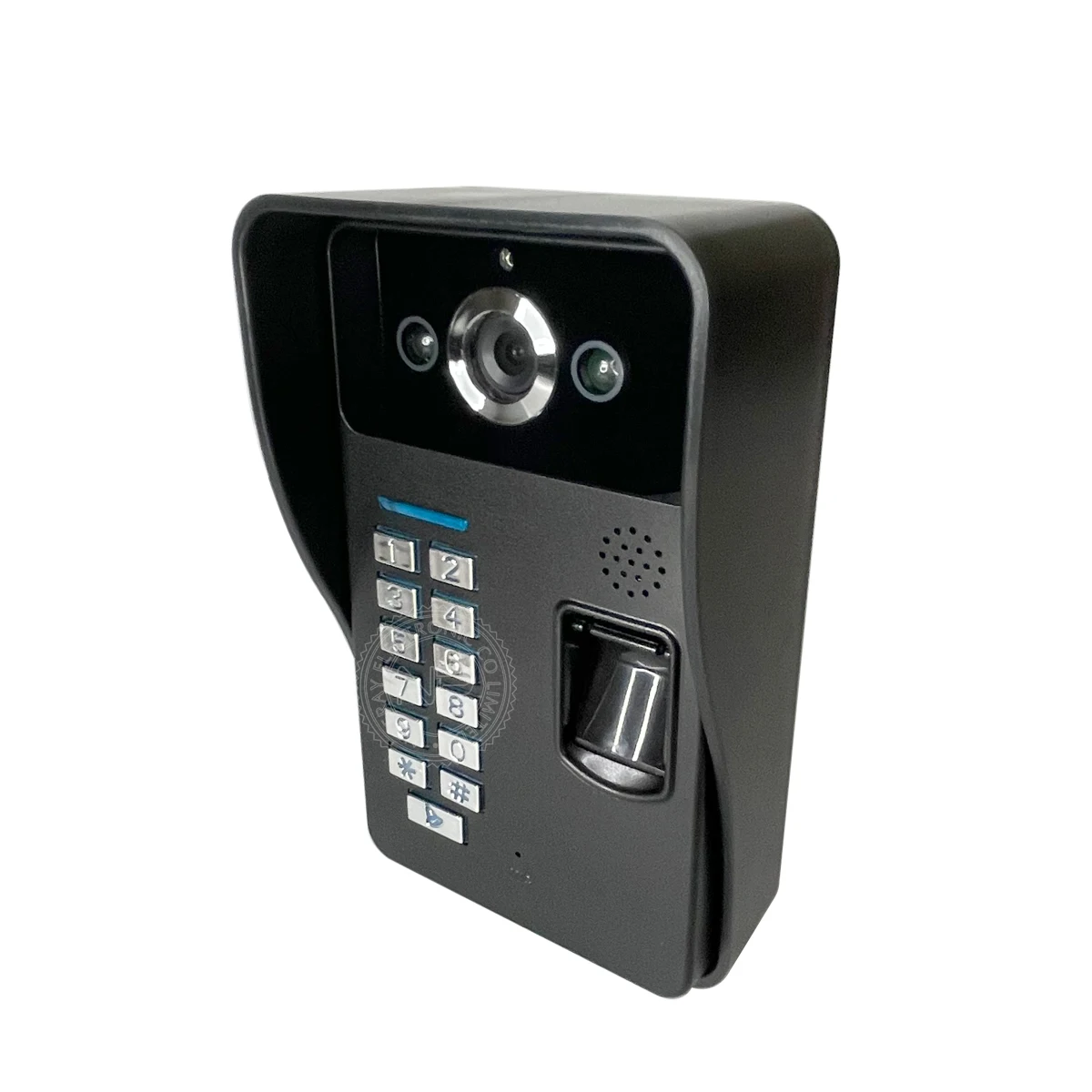 Видеодомофон 7 дюймов 2 монитора Wi-Fi сканер отпечатков пальцев RFID домофон с