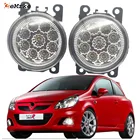 Светодиодные противотуманные светильник ры 2 шт., противотуманные фары для Opel Corsa D OPC Corsa VXR 2006 2007-2012 2013 2014 2015, противотуманные фары s H11 12 В DRL, Стайлинг автомобиля