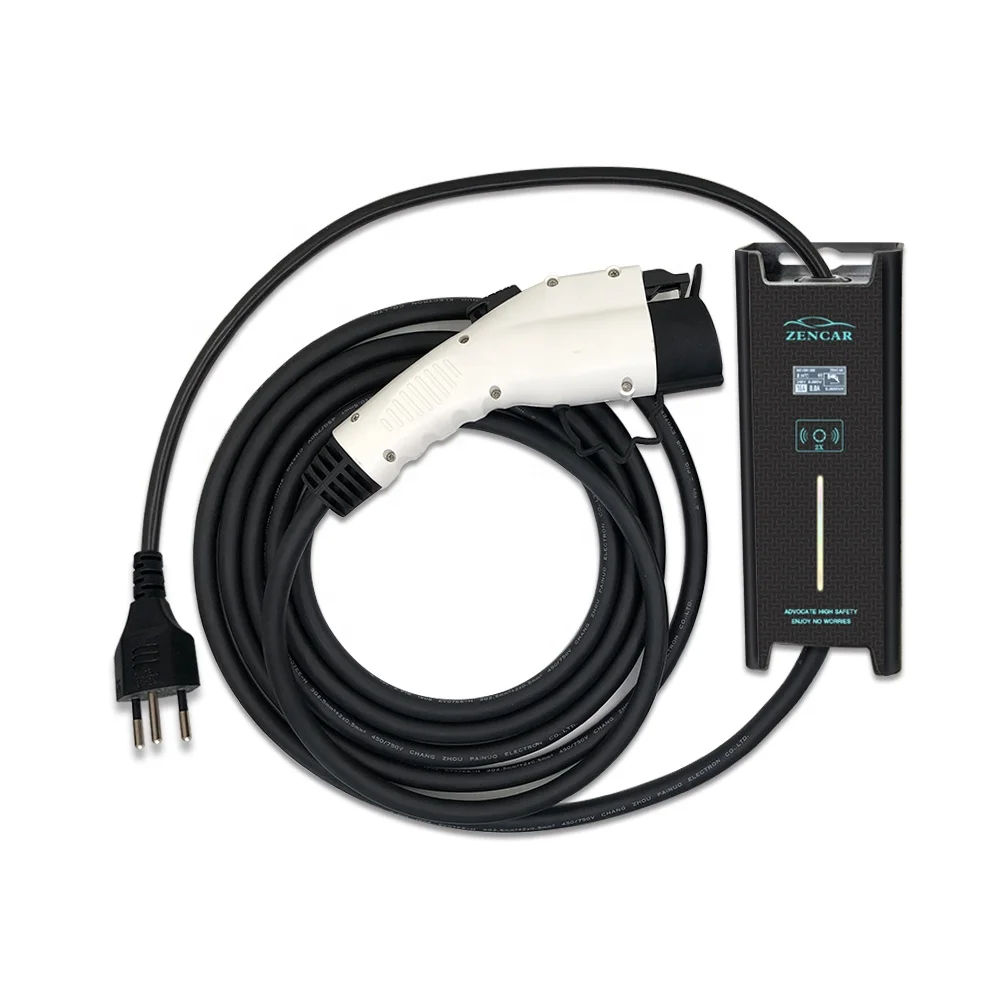 

Newest Techology Portable Adjustable Home EV charger 8A 10A with Type 1 Plug T13