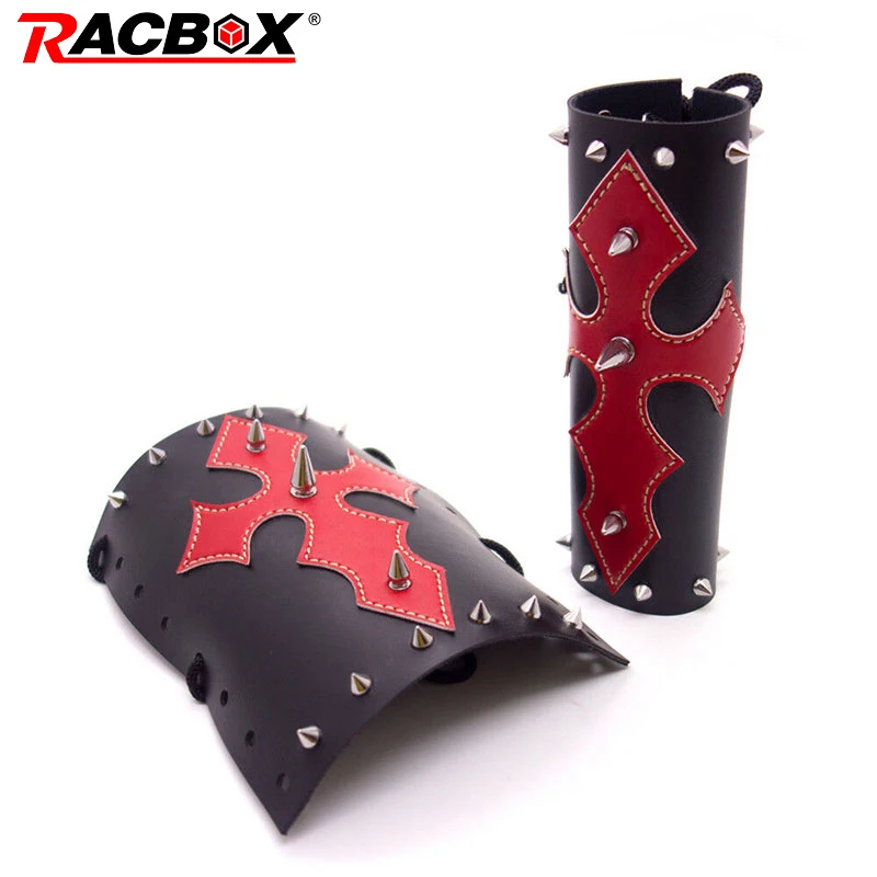 Черный Красный Крест искусственная кожа передняя вилка Мотоцикла Коврики для