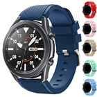 Ремешок для Gear S3 FrontierClassic, силиконовый браслет для Samsung galaxy watch 3 45 мм, 46 мм, аксессуары для часов EasyFit